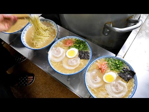 驚異的な人気を誇る焼めし爆売れラーメン食堂がヤバすぎた丨THE BEST Ramen in Fukuoka