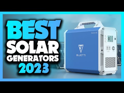 Best Solar Generator 2023 - The Only 5 You Should Consider Today