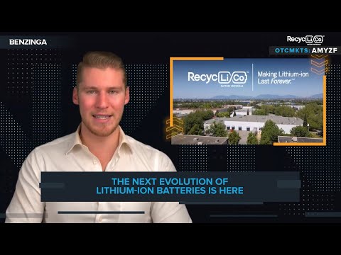 RecycLiCo ($AMYZF) 🚙 The Next Evolution Of Lithium-Ion Batteries Is Here! 🔋
