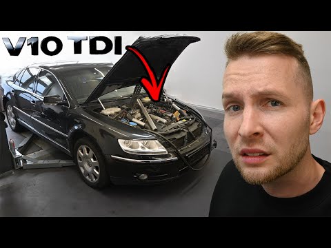 Ich finde den GRUND warum NIEMAND den V10 Motor des 1500€ Phaeton reparieren wollte!