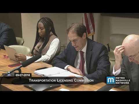 09/27/18 Transportation Licensing Commission