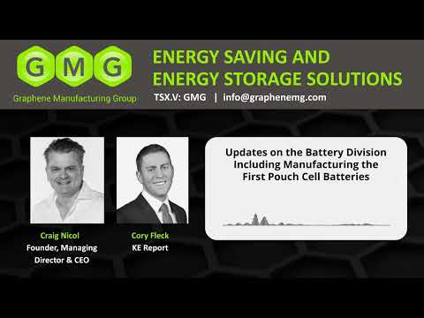 GMG | KE Report: Updates on the Battery Division including Manufacturing First Pouch Cell Batteries