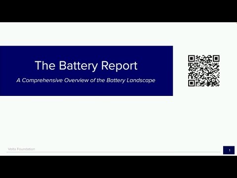 Battery Day 2022 - Deep dive 5: The Battery Report