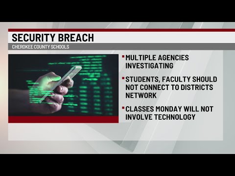 Cyberbreach reported in Cherokee County School District