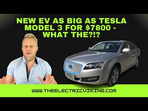 NEW EV as big as Tesla Model 3 for $7800 - WHAT the?!?