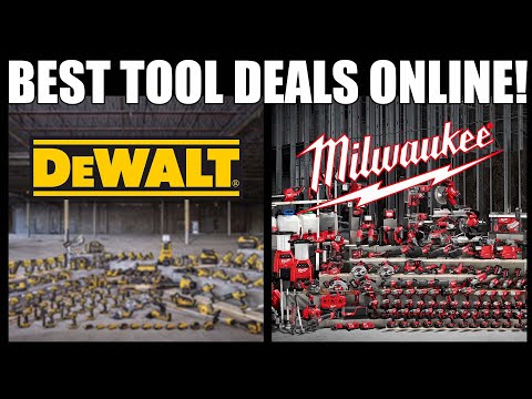 Best DeWALT &amp; Milwaukee Tool Deals Online!