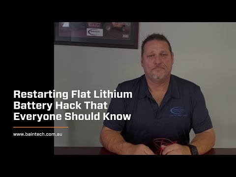 Restarting Flat Lithium Battery Hacks That Everyone Should Know