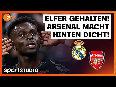 Real Madrid – FC Arsenal | UEFA Champions League, Viertelfinale 2024/25 | sportstudio